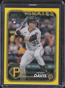 Henry Davis Topps amarillo #295 2024 - Imagen 1 de 2