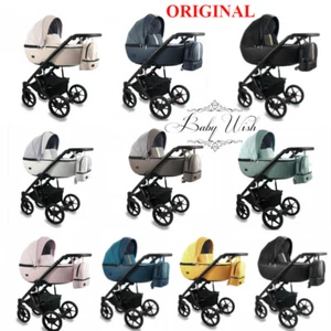 BEXA AIR BABY PRAM 2in1 3in1 CARRYCOT + PUSHCHAIR + CAR SEAT + ISOFIX BASE - Picture 1 of 60