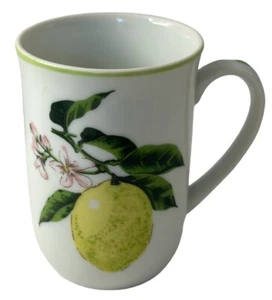 Taza de café con flores frutas limones taza de té diseño exclusivo de Shafford vintage - Imagen 1 de 21