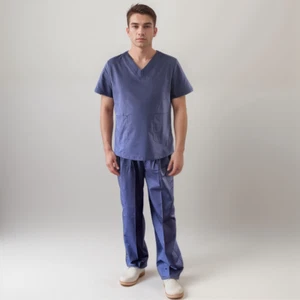 Men's Nursing Scrub Pant, Men's Medical Scrub Pant - Doctors,Nurse,Dentists - Picture 1 of 7