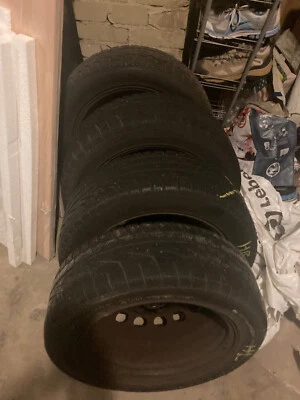 4 Winter-Kompletträder auf Stahlfelgen, 205/55 R16 91H, Pirelli Sottozero M+S - Bild 1 von 4