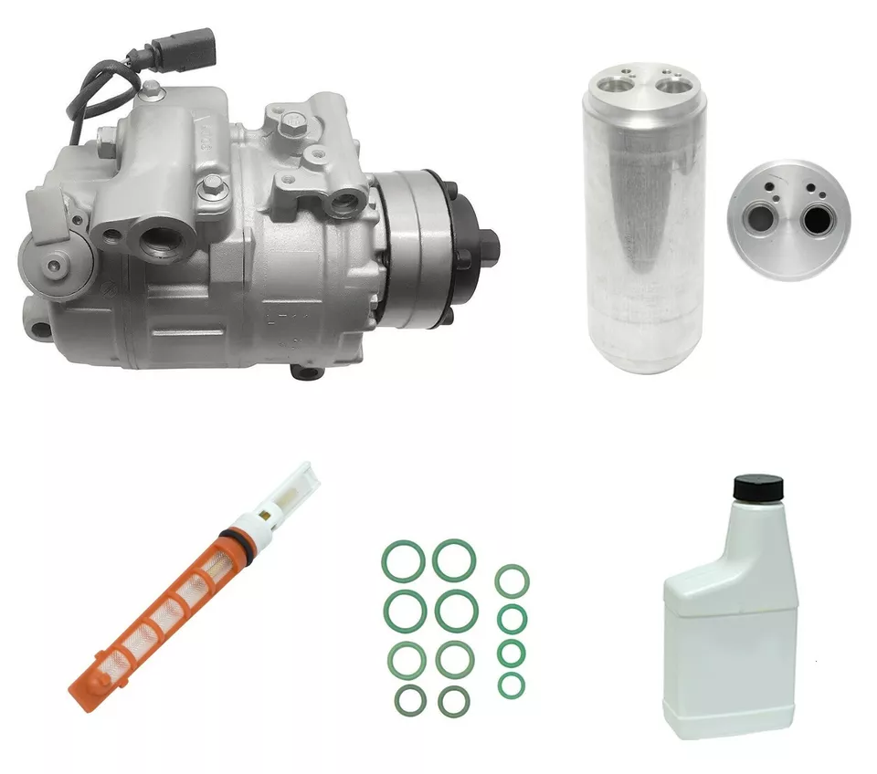 Восстановленный комплект компрессора переменного тока RYC IG392 подходит для Audi R8 2014 2015 A6 Quattro 2011 - Изображение 1 из 4