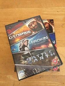 3 Actionfilmsammlung: Ozombie, Hirokin, Battle Earth neu & versiegelt - Bild 1 von 2