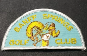 Banff Springs Golf Club Canada Ram Patch Vintage Vatertag Geschenk Golfen - Bild 1 von 4