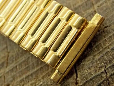 Vintage Expansion Stainless Watch Band NOS Unused 16mm-21mm NOS Unused Flex-On - Image 1 of 3