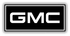 GMC Logo Auto Simple Car Bumper Sticker Decal - 3'', 5'', 6'' or 8'' - Picture 1 of 1