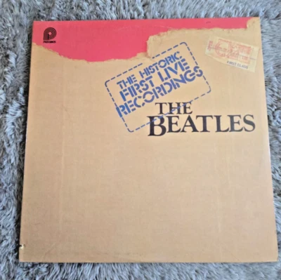 Vinyl LP - The Beatles / Historic First Live Recordings - Image 1 of 4