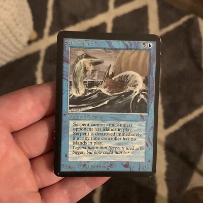 MTG Alpha Sea Serpent 1993 - Image 1 of 4