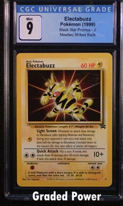Promo Electabuzz Black Star Promo CGC 9 (0131) #2 Pokemon  - Picture 1 of 1