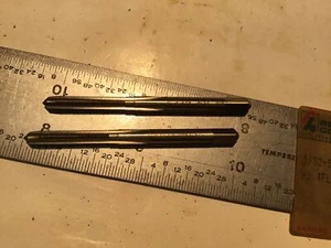 2 pc 5/32-58 LEFT HAND Regal HSG H1 4 Flute Plug Tap New (479) - Picture 1 of 2