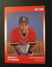 1990 Star Harrisburg Senators Robert Harris #9