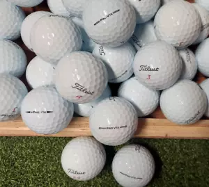 50 Titleist Pro V1x AAAAA Mint Used Golf Balls 5A - Picture 1 of 3