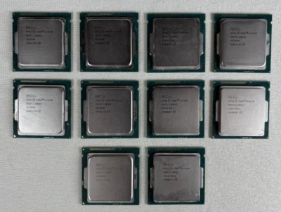 Lote de 10 - CPU de escritorio Intel Core i3-4150 SR1PJ 3,50 GHz Dual-Core LGA 1151 Foto 1 de 3