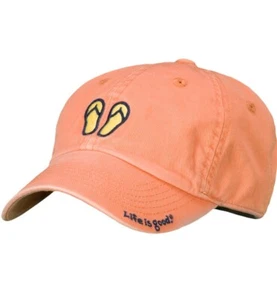 NEU MIT ETIKETT LIFE IS GOOD DAMEN CHILL CAP "FLIP FLOPS"... DAMENPASSFORM... TOLLES GESCHENK - Bild 1 von 4