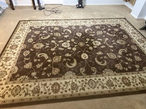 Fine Quality Contemporary Oushak Large Area Rug,  12.5’ by 9.5’ OPEN TO OFFERS* - Picture 1 of 6