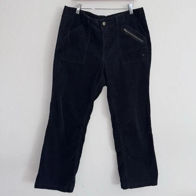 Pantalones Venezia Pana Pierna Recta Mujer Talla Grande 18 Bolsillos con Cremallera Años 90 Retro De Colección Foto 1 de 4