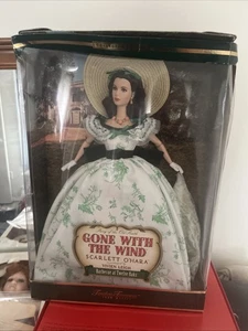 2001 Scarlett O'Hara Gone With The Wind Barbie Doll BBQ At Twelve Oaks 29910 NEW - Picture 1 of 2