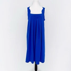 Vestido trapecio plisado sin mangas azul Zimmermann talla 2 (AU 12) - Imagen 1 de 15