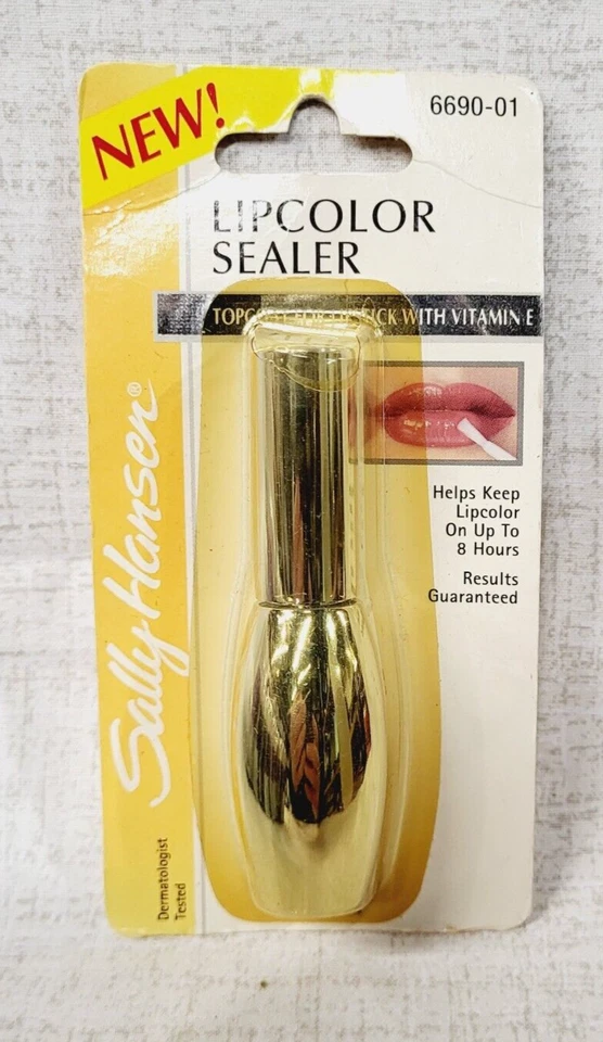 Sally Hansen LIPCOLOR SEALER Helps Keep Lipcolor Up To 8 Hrs ~ 6690-01 CLEAR ~ - Image 1 of 1
