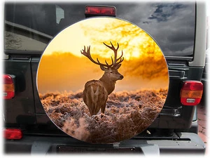 DEER 4x4 ERSATZRADABDECKUNG 26 1/2" für Honda Suzuki VW Ford MB Wohnwagen Anhänger - Bild 1 von 4