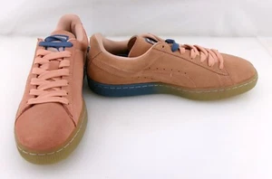 Zapatos PUMA Rosa Delfín X Gamuza Clásicos Coral Rosa Zapatilla Desajustada 8.5/9.5 - Imagen 1 de 9