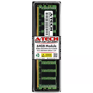 64GB 4Rx4 PC4-2933 LRDIMM ASRock Rack EP2C612D16-2L2T EP2C612D16HM-2T Memory RAM - Picture 1 of 7