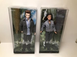 Twilight Bella & Edward Barbie set bambole da collezione etichetta rosa sigillato in fabbrica - Foto 1 di 1