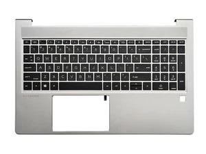 Laptop NEW FOR HP Elitebook 650 G10 US Keyboard Palmrest cover N45680-001 - Picture 1 of 7