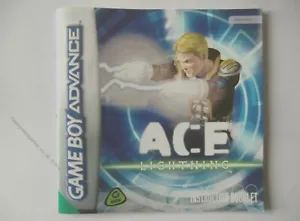 Folleto de instrucciones 51816 - ACE Lightning - Nintendo Game Boy Advance (2002) términos y condiciones - Imagen 1 de 1