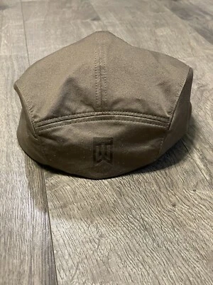 VINTAGE RARE Nike Golf Newsboy Hat Tiger Woods Jordan Medium M/L Nike Swoosh - Image 1 of 4