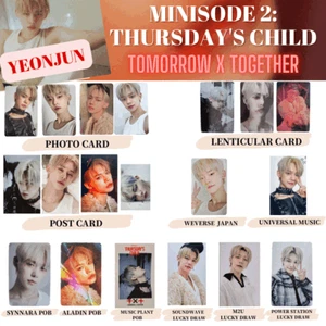 Tarjeta fotográfica TXT YEONJUN TOMORROW X TOGETHER MINISODE 2: JUEVES NIÑO - Imagen 1 de 73