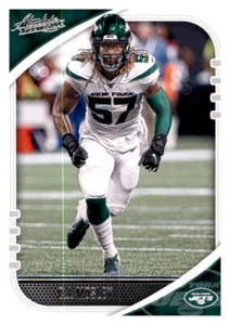 2020 Absolute CJ Mosley NFL Base Card PWE Set Break Jets #33 - Picture 1 of 2