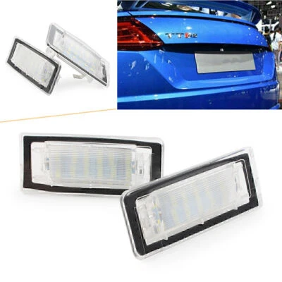 2x Error Free LED License Plate Light Lamp for AUDI TT Roadster Coupe 1998-2006 - Изображение 1 из 4