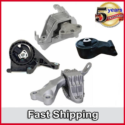 Engine Motor & Trans Mount for Auto Set 4PCS For 2011-2015 Chevrolet Cruze 1.4L - Image 1 of 4
