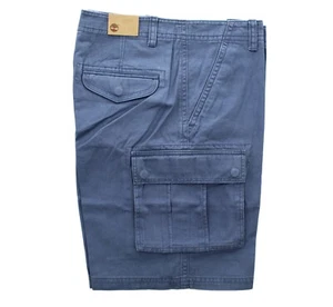 Timberland Men's Cargo Shorts Regular Fit 6-Pockets Snap Back and Cargo Pockets - Picture 1 of 16