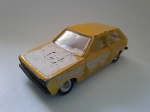 MIRA yellow Ford Fiesta MK1 Rallye 1/64 Made in Spain voiture vintage car coche - Imagen 1 de 6