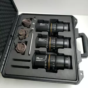 GREAT JOY Anamorphic Lens Set (35 - 50 - 85) RF Mount - Picture 1 of 24