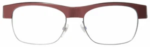 STARCK EYES LUXURY RX EYEGLASSES MODEL PL1018 A001 BURGUNDY BLACK NEW AUTHENTIC! - Picture 1 of 2