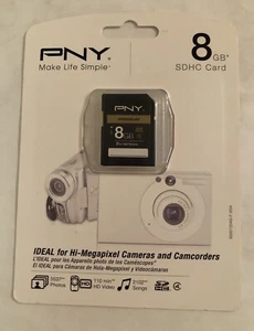 PNY 8G Scheda SDHC - Foto 1 di 2