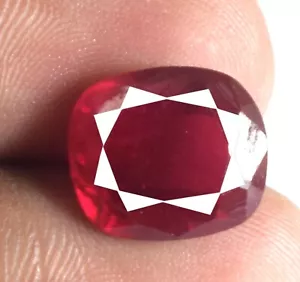 Rosa Malaya Granat 8 Kt/12 mm Natur Kissen Edelsteinfrei Zertifikat B89170 - Bild 1 von 7