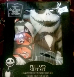 Disney Nightmare Before Christmas Haustier Spielzeug für große Hunde | 3-teiliges Geschenkset - Bild 1 von 2