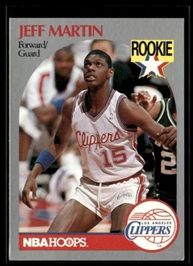 1990-91 Hoops Jeff Martin Rookie Los Angeles Clippers #148 - Picture 1 of 2