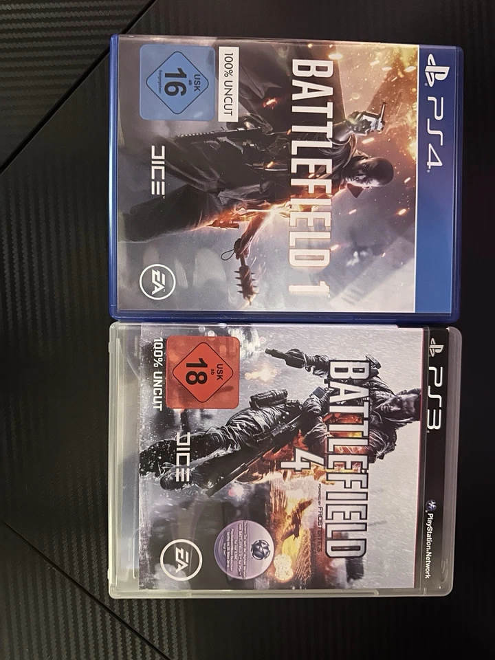 Sony PlayStation 4 Battlefield 1 PS4; Battlefield 4 PS3 - Bild 1 von 1