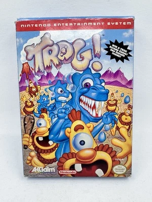 Trog (Nintendo Entertainment System) [Cartucho y caja] Probado funcionando Foto 1 de 4