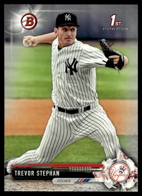 2017 Bowman Draft Trevor Stephan New York Yankees #BD-167 - Image 1 of 2