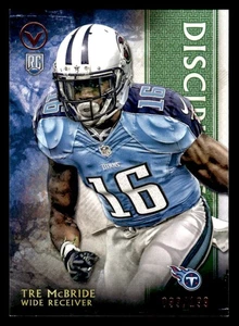 2015 Topps Valor #141 Tre McBride Discipline Rookie #d /199! TITANS - Picture 1 of 2