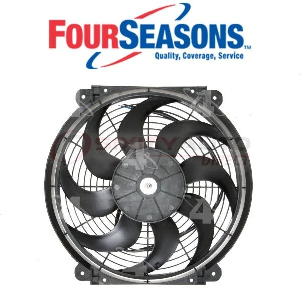 Four Seasons Engine Cooling Fan for 2010-2015 Volvo XC60 - Belts Clutch zs Foto 1 de 4