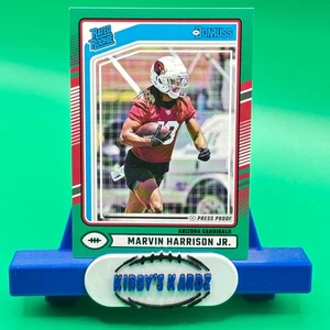 Marvin Harrison Jr. 2024 Donruss Press Proof Green #393 RC - Bild 1 von 2