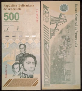 17-08-2023 Venezuela 500 (Million)  Bolivares Digital P121 UNC Simon Bolivar - Bild 1 von 1