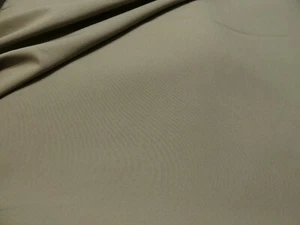 5 Yards Light Weight Taupe Woven Ultra-Fine Twill Rayon Blend Suiting CVE583 - Picture 1 of 3